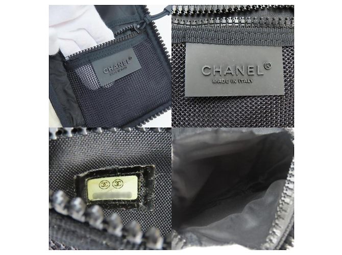 Borsa a Spalla Chanel Sport Line A22059 Nero Crudo - vista 8