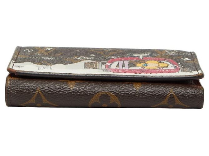 Cartera Victorine Monogram Vivienne de Louis Vuitton Castaño Fucsia - vista 3