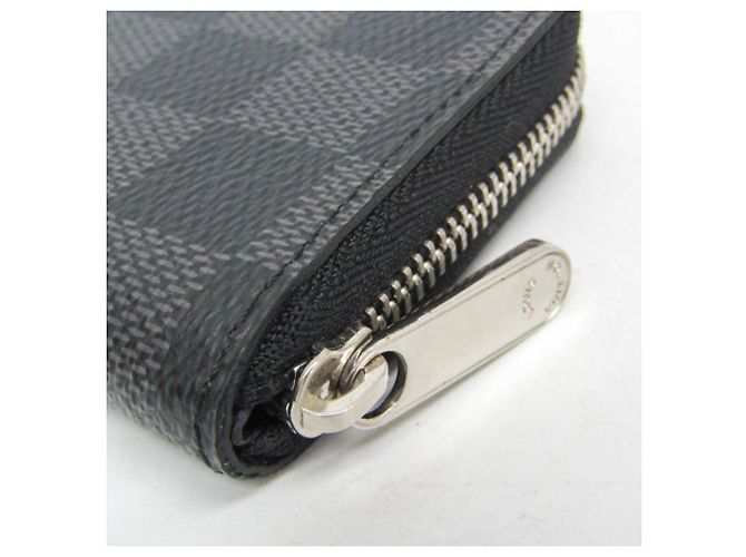 Portafoglio Zippy Damier Graphite Louis Vuitton Nero - vista 5