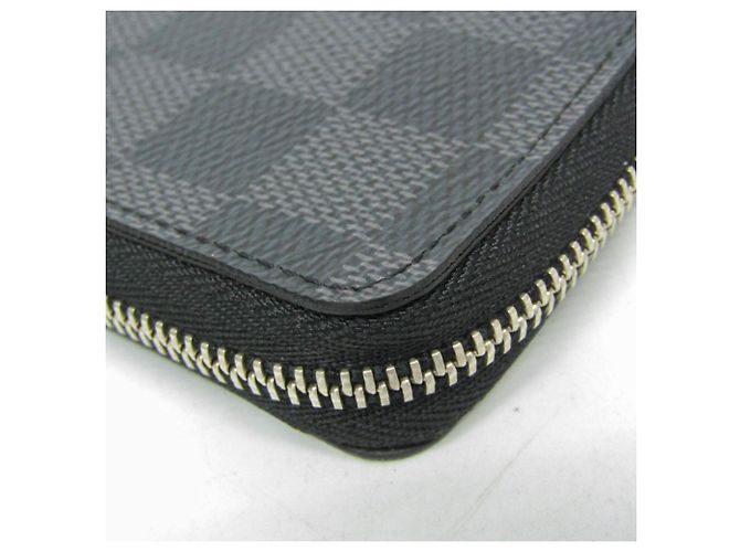 Portafoglio Zippy Damier Graphite Louis Vuitton Nero - vista 6