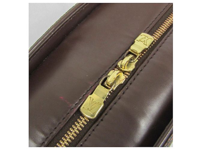 Borsa a mano orizzontale Damier Sarria Louis Vuitton Marrone Damier ebene - vista 13
