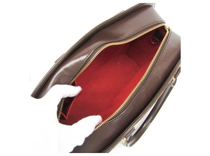 Borsa a mano orizzontale Damier Sarria Louis Vuitton Marrone Damier ebene - vista 3