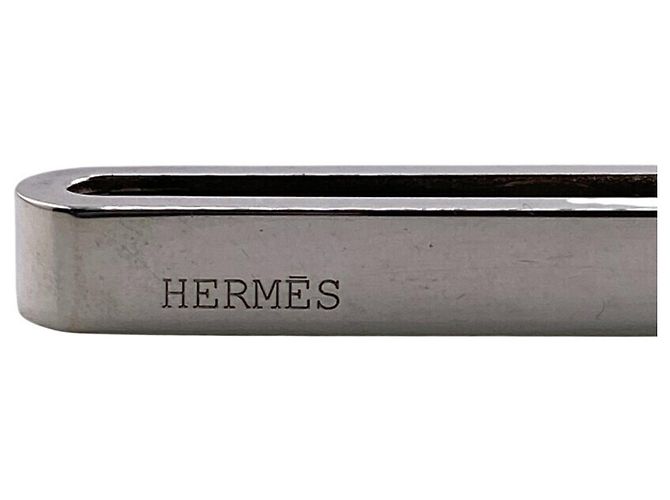 Hermès Fermaglio per cravatta perforato Hermes Evelyn H - vista 10