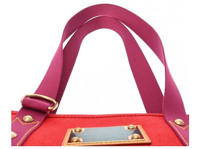 Louis Vuitton Antigua Cabas MM Rote Handtasche - Ansicht 5