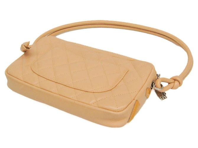 Borsa Accessorio Chanel Ligne Cambon Beige - vista 2