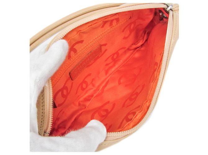 Borsa Accessorio Chanel Ligne Cambon Beige - vista 3
