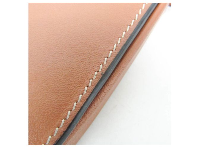 Loewe BORSO A TALLONE PICCOLO Borsa a spalla in pelle marrone - vista 11