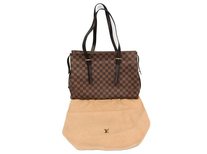 Borsa a Spalla Chelsea Damier Louis Vuitton Marrone Damier ebene - vista 2