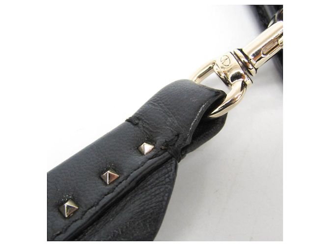 Pochette a spalla Lockstuds Valentino Garavani Nero - vista 12
