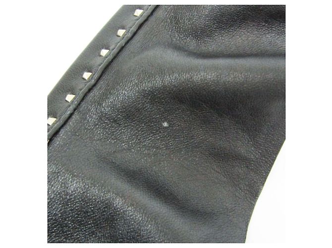 Pochette a spalla Lockstuds Valentino Garavani Nero - vista 13