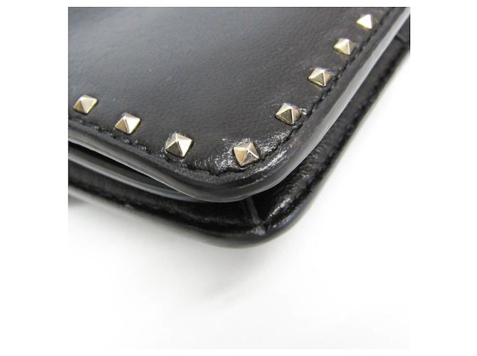 Pochette a spalla Lockstuds Valentino Garavani Nero - vista 6