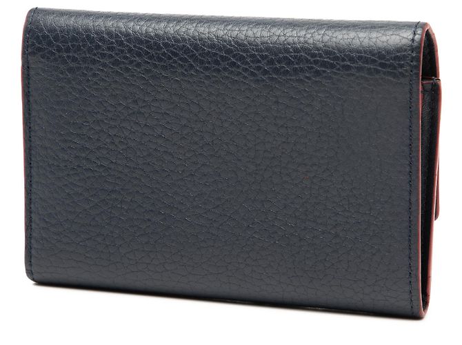 Billetera compacta Capucines en taurillon azul Louis Vuitton Azul marino - vista 2