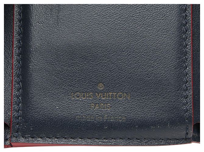 Billetera compacta Capucines en taurillon azul Louis Vuitton Azul marino - vista 5