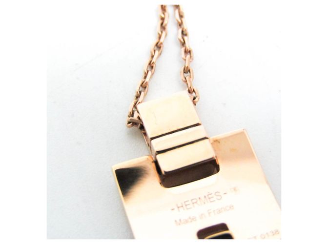 Ring Hermès Collana Pendente Hermes Eileen ST0138 Rosso D'oro - vista 7