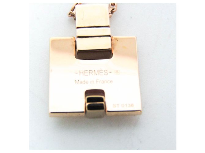 Ring Hermès Collana Pendente Hermes Eileen ST0138 Rosso D'oro - vista 8