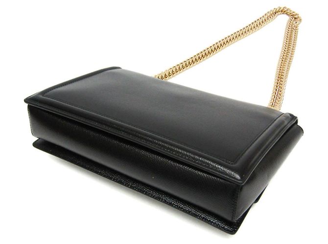 Vara Leder Schultertasche von Salvatore Ferragamo Schwarz - Ansicht 3