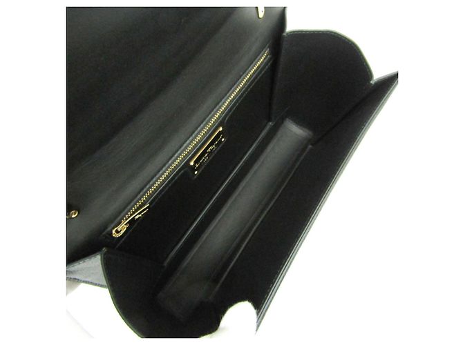 Vara Leder Schultertasche von Salvatore Ferragamo Schwarz - Ansicht 4