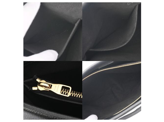 Borsa Tote Pallas Shopper Noir Monogram Louis Vuitton Nero - vista 10