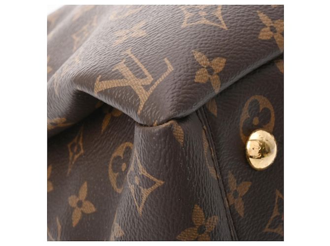 Borsa Tote Pallas Shopper Noir Monogram Louis Vuitton Nero - vista 8