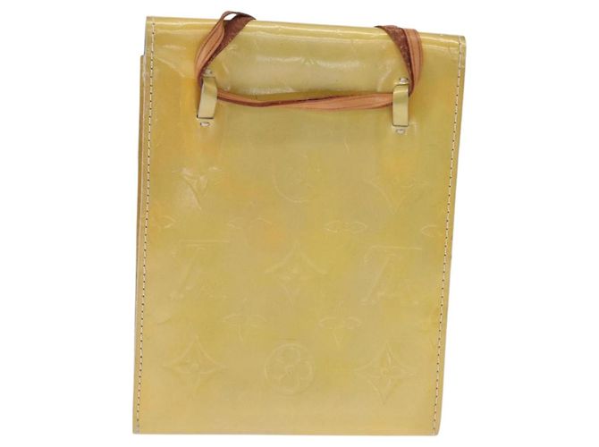 Borsa Mott Louis Vuitton Monogram Vernis Beige - vista 2