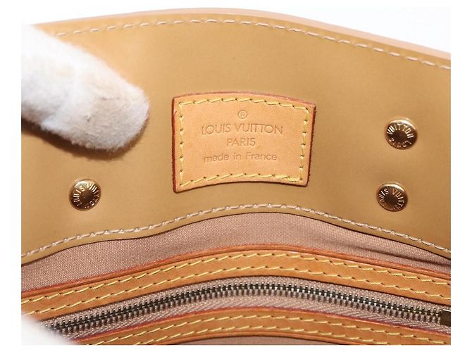 Borsa Reade Monogram Vernis PM di Louis Vuitton Marrone - vista 6