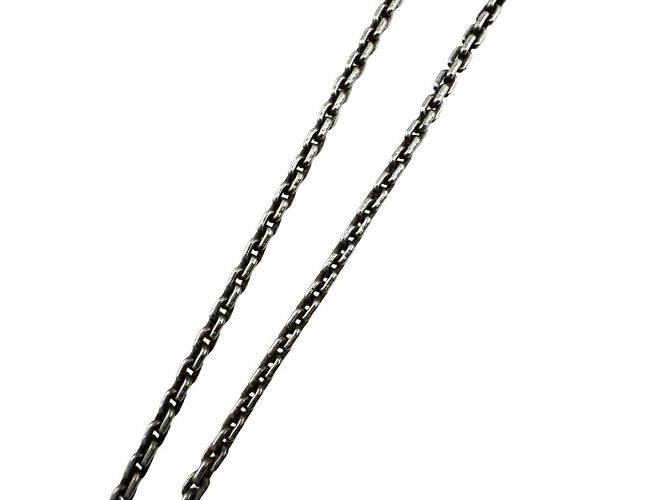 Louis Vuitton Silver Lockit Anhänger Halskette Silber - Ansicht 4