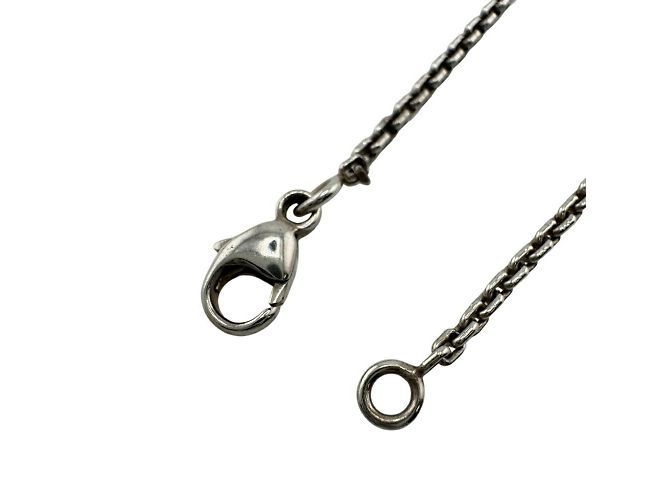 Louis Vuitton Silver Lockit Anhänger Halskette Silber - Ansicht 6