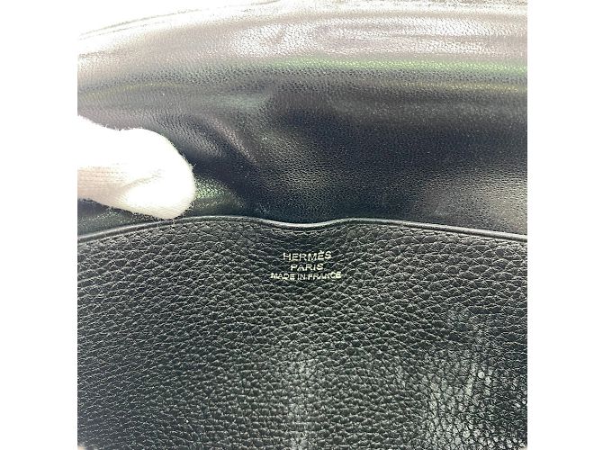 Hermès Hermes Dogon Long Wallet Black - view 11
