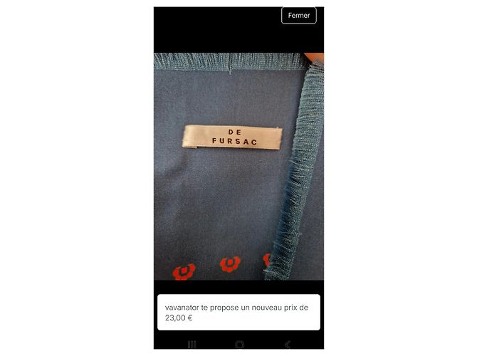 Autre Marque Silk Rectangle De Fursac New without tag - view 3
