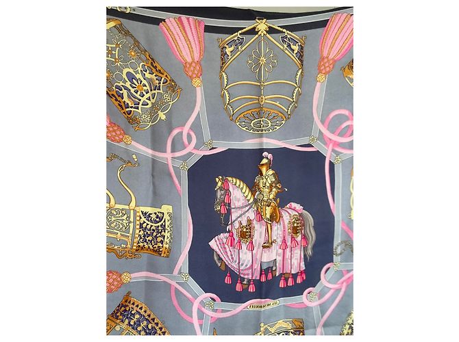 Bufanda de seda Hermès - Les Muserolles - vista 3