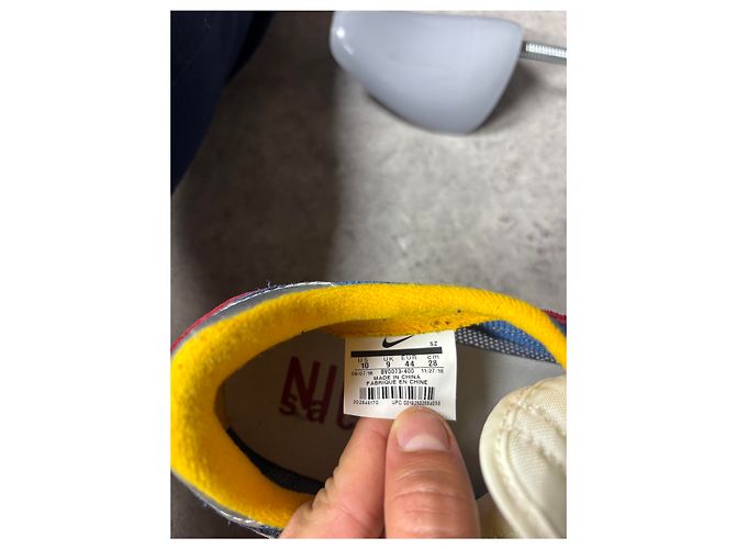 Sneaker Nike Sacai Varsity Blue - vista 3