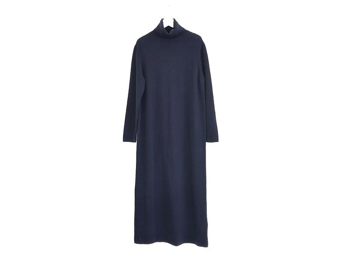 Vestido de lana/cashmere Allude en navy Azul marino - vista 2