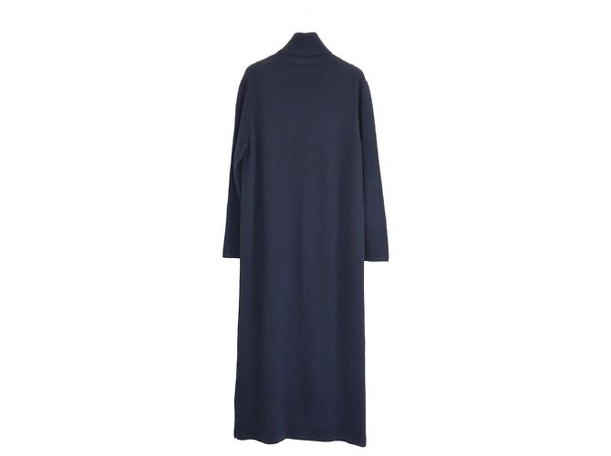 Vestido de lana/cashmere Allude en navy Azul marino - vista 3