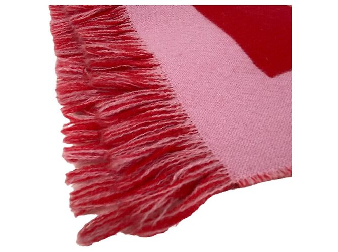 Chal de lana rosa para mujer Burberry Roja - vista 2