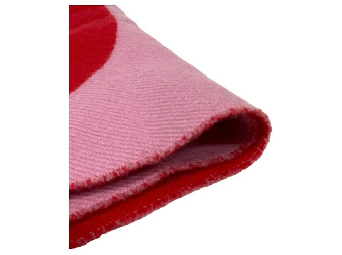Chal de lana rosa para mujer Burberry Roja - vista 3