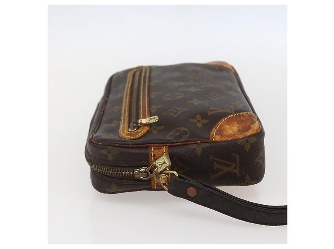 LOUIS VUITTON Clutch Marly Dragonne GM Monogram M51825 LV Auth 159390 Monogramma - vista 3