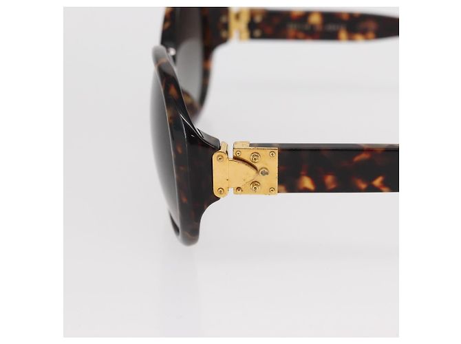 Louis Vuitton GAFAS DE SOL OVERSIZE SUPSON DE PLÁSTICO MARRÓN LV AUTH BA9323 Castaño - vista 8