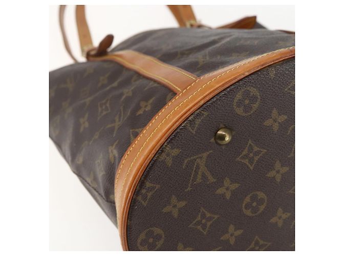 LOUIS VUITTON Borsa a Spalla Monogram Bucket GM M42236 LV Auth 159224 Monogramma - vista 16