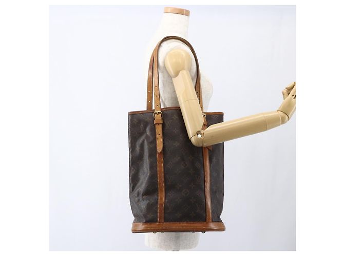 LOUIS VUITTON Borsa a Spalla Monogram Bucket GM M42236 LV Auth 159224 Monogramma - vista 22