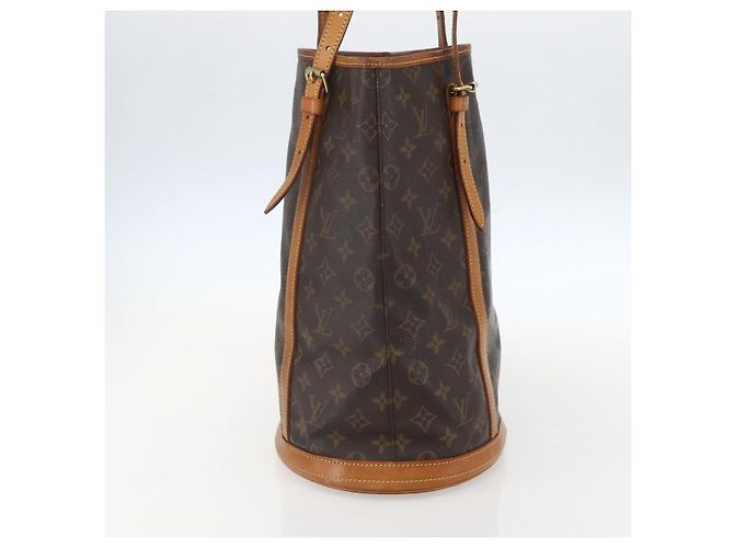 LOUIS VUITTON Borsa a Spalla Monogram Bucket GM M42236 LV Auth 159224 Monogramma - vista 4