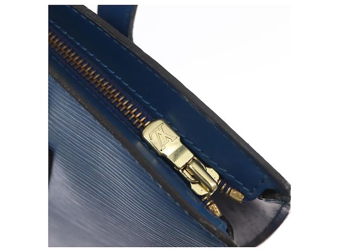 LOUIS VUITTON Borsa a Spalla Epi Saint Jacques Blu M52275 LV Auth 160158 - vista 10