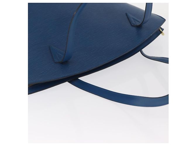LOUIS VUITTON Borsa a Spalla Epi Saint Jacques Blu M52275 LV Auth 160158 - vista 6