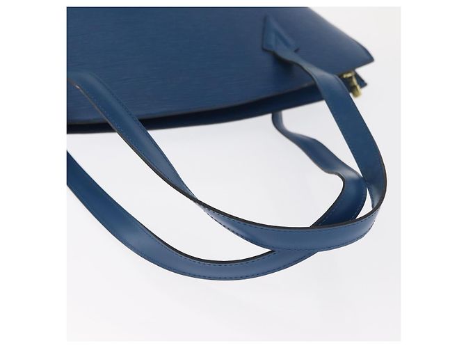 LOUIS VUITTON Borsa a Spalla Epi Saint Jacques Blu M52275 LV Auth 160158 - vista 7