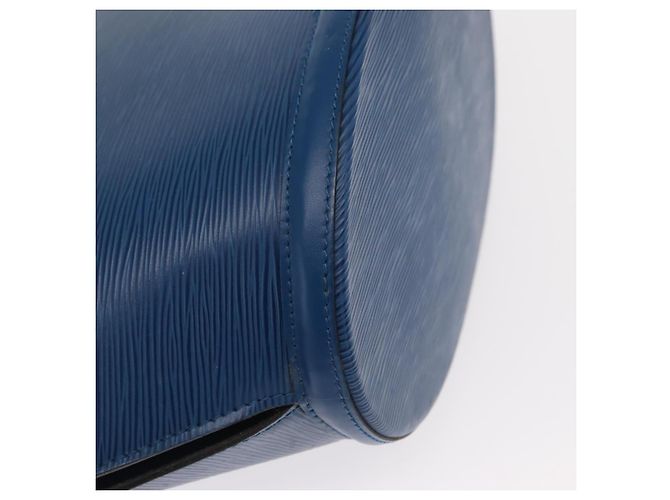 LOUIS VUITTON Borsa a Spalla Epi Saint Jacques Blu M52275 LV Auth 160158 - vista 9