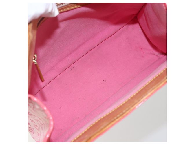 LOUIS VUITTON Monogram Mini Suck Catlin Borsa a Mano Rosa Oro M92930 LV Auth 159562 D'oro - vista 11