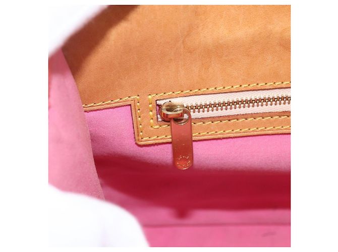 LOUIS VUITTON Monogram Mini Suck Catlin Borsa a Mano Rosa Oro M92930 LV Auth 159562 D'oro - vista 19