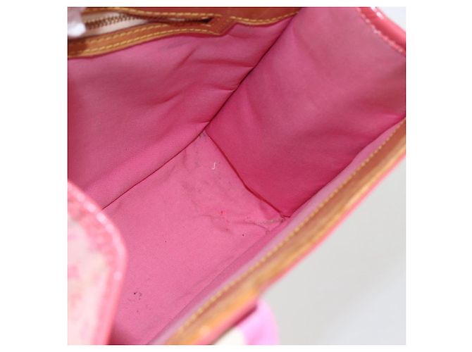 LOUIS VUITTON Monogram Mini Suck Catlin Borsa a Mano Rosa Oro M92930 LV Auth 159562 D'oro - vista 20