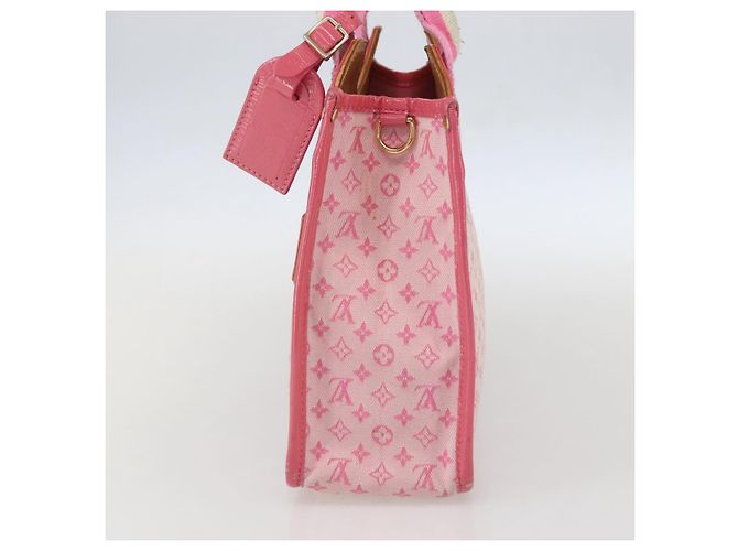 LOUIS VUITTON Monogram Mini Suck Catlin Borsa a Mano Rosa Oro M92930 LV Auth 159562 D'oro - vista 4
