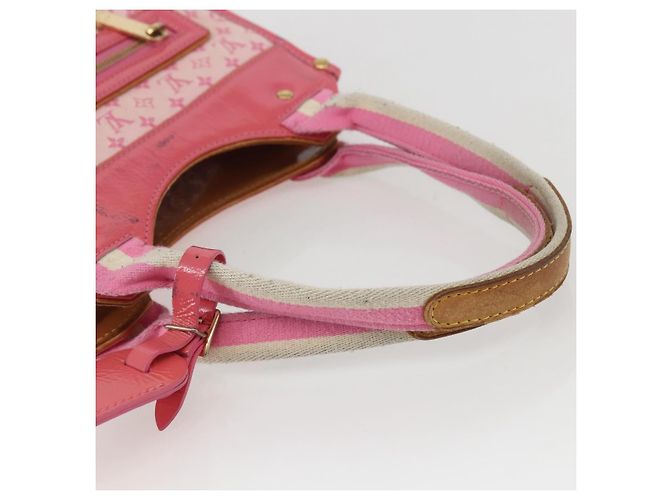 LOUIS VUITTON Monogram Mini Suck Catlin Borsa a Mano Rosa Oro M92930 LV Auth 159562 D'oro - vista 7