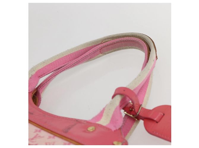 LOUIS VUITTON Monogram Mini Suck Catlin Borsa a Mano Rosa Oro M92930 LV Auth 159562 D'oro - vista 8